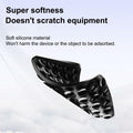 YZLELEQ Silicone Suction Phone Holder Double-Sided Mount Pink iPhone Android