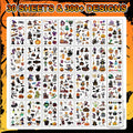 Halloween Temporary Tattoos for Kids 30 Sheets Party Favors