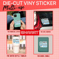 3Pcs Nursing Student Stickers Nurse Medical Vinyl Waterproof Decals 2in
