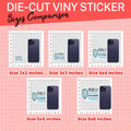 3Pcs Nursing Student Stickers Nurse Medical Vinyl Waterproof Decals 2in