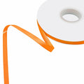 GTYBOVA 3/8" x 50 Yards Double Face Satin Ribbon Orange Polyester Crafts