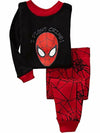 youenyou Toddler Boys Rocket Dinosaur Pajamas Long Sleeve Cotton Sleepwear