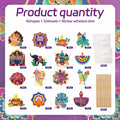 HOWAF 32pcs Diwali Table Decorations Centerpiece Sticks Photo Booth Props