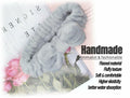 Awenbin Spa Headband Bowknot Misty Gray Reusable Soft Hairband for Face/Yoga