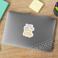 3PCS Dog Mom Stickers Waterproof Vinyl Decals 3"x2.3" Gift for Mom
