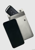 Faraday Bag for Key Fob RFID Signal Blocking Car Key Protector White