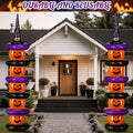 Lunmon Halloween Inflatable Ball Party Kit 24 Pcs Pumpkin Pool Floats