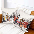 Boqpolu Movie Music Theme Pillow Covers Set of 2 18x18 Inch Multi-0006