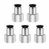 QITUO Push to Connect Fittings 8mm x 1/4 NPT Male Straight 15 Pcs