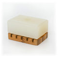 Bamboo Soap Holder Self Draining Wooden Soap Dish Bathroom Accessory