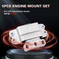 QRYIPPDM Engine Motor Mount Set for Ford Focus 2.0L Auto 2000-2004