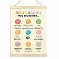 TAEDIN Mental Health Wall Art Poster Hanger Frame School Psychologist