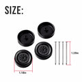 SeDeplacer Polished Axles & Prepped Wheels Kit 4Pcs Axles 4Pcs Wheels
