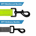 Htnlbqy Dog Leash Large Nylon Reinforced Reflective 5FT Bright Green
