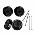 SeDeplacer Polished Axles & Prepped Wheels Kit 4Pcs Axles 4Pcs Wheels