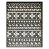 DDOUJOY Snowflake Deer Christmas Plastic Embossing Folder for Card Making