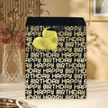 suosicn 8 Pack Black Embossed Metallic Polka Dot Paper Gift Bags with Handles