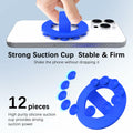HZZADZXW Silicone Phone Grip Detachable Holder Comfy Loop Blue