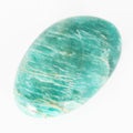 Orientrea Amazonite Palm Stone Smooth Pocket Healing Crystal 1 Pc