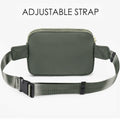 ZORFIN Fanny Pack Crossbody Belt Bag Adjustable Strap Brown One Size