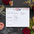 Day Designer Weekly Planning Pad w Prompts Lined Notes 10 x 8
