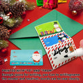 Taeekiy Christmas Gift Tag Stickers 300 Pcs Kraft Self Adhesive 2x3