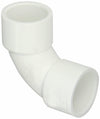 Spears 406-S PVC Pipe Fitting 90° Sweep Elbow Schedule 40 1-1/4" Socket