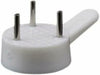 Galepromot 10Pcs White Plastic Non-Marking Wall Hooks for Hanging Home Decor