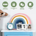 Sonogram Picture Frame with Inkless Hand Footprint Kit Gender Neutral Baby Decor