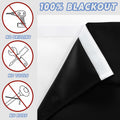 Mecodeco Classroom Door Curtain Mocha 12W x 30L 1 Panel Light Control Privacy