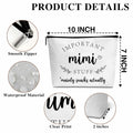 Gifts for Mimi Makeup Cosmetic Bag for Women Best Mimi Ever Grandma Gift C07