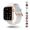 OIWZEF Silicone Band for Apple Watch 38-49mm Sport Strap Marble