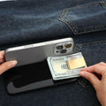 Qianyu Slim Money Clip 6 Pack Stainless Steel Cash Card Holder Gold Silver