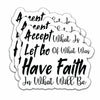 3PCS Christian Sticker God Is Still Writing Your Story Waterproof Vinyl Decal