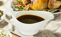Nucookery Large 17 Oz Porcelain Gravy Boat with Warmer White