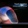 Galepromot 6pcs Gaming Finger Sleeves Anti-Slip Mobile Game Thumb Gloves