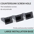 4pcs 4in Metal Furniture Legs Replacement for Sofa Cabinet Table Chair