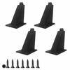 4pcs 4in Metal Furniture Legs Replacement for Sofa Cabinet Table Chair