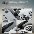 LiweiNova Portable PU Leather Case for DJI Neo Fly More Combo Black