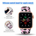 Silicone Band for Apple Watch 38-49mm Adjustable Sport Strap Unisex