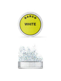 Barco Hologram Glitter White 5g Containers for Cakes Cupcakes Waffles