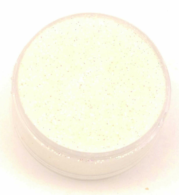 Barco Hologram Glitter White 5g Containers for Cakes Cupcakes Waffles