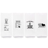 NEGIGA French Bulldog Kitchen Towels 16x24 Set of 4 Frenchie Mom Gifts