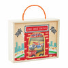 Mud Pie Children Wood Racecar Boxed Set 3.5lbs Toy Gift