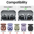 OFELUMTIZE Galaxy Buds 3 Pro Case Cover Glitter Clear Silicone Keychain Kit