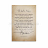 Generic The Lord's Prayer Bible Verse Canvas Wall Art 12x18in Unframed