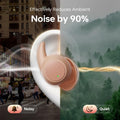 MUSICOZY Bluetooth 5.3 Sleep Earbuds Wireless Lightweight Silicone Ear Plugs