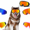 GDSanlian Dog Sunglasses UV-Proof Windproof Adjustable Strap Black Red L