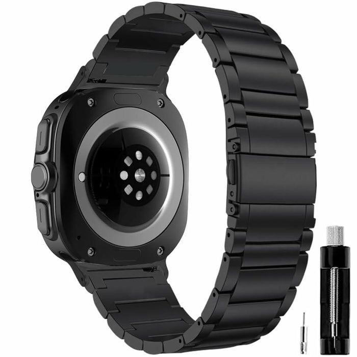 Arsfit Titanium Band Compatible Samsung Galaxy Watch Ultra 47MM Black