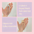enophe 2PCS 5.12in U Shaped French Twist Metal Hair Pins Gold Silver